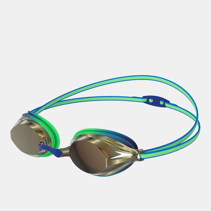 Speedo Kids' Vengeance Mirror Swimming Goggles Green Speedo Kids' Vengeance Mirror Swimming Goggles Green image number 0