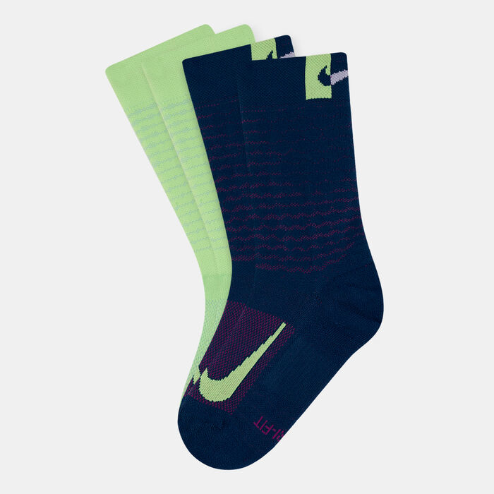 Nike Multiplier Atlas Crew Socks (2 Pack) Multi Nike Multiplier Atlas Crew Socks (2 Pack) Multi image number 0