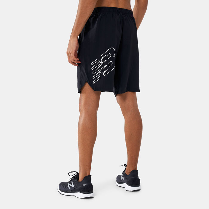 New Balance Men's Tenacity Woven 9-Inch Shorts Black New Balance Men's Tenacity Woven 9-Inch Shorts Black image number 1