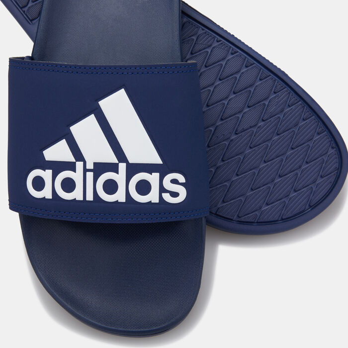 adidas Adilette Cloudfoam Plus Mono Slides image number 2