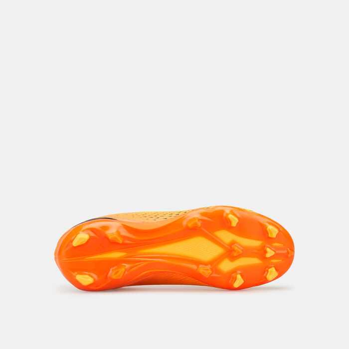 adidas Kids' X Speedportal.3 Firm Ground Football Shoe Orange image number 4