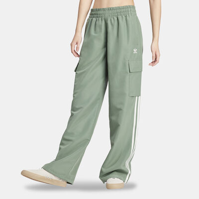 adidas Originals Women's Adicolor Cargo Pants Green