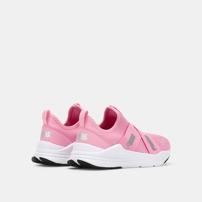PUMA Kids' Wired Run Slip-On Shoe Pink image number 2