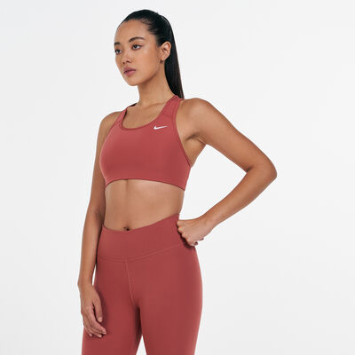 Nike Women's Swoosh Sports Bra Red