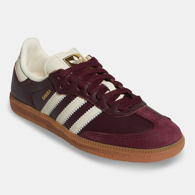 adidas Originals Women's Samba OG Shoes Brown adidas Originals Women's Samba OG Shoes Brown