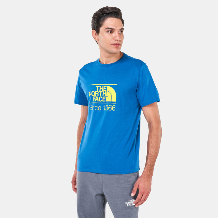The North Face Men's Foundation Graphic T-Shirt Blue The North Face Men's Foundation Graphic T-Shirt Blue image number 0