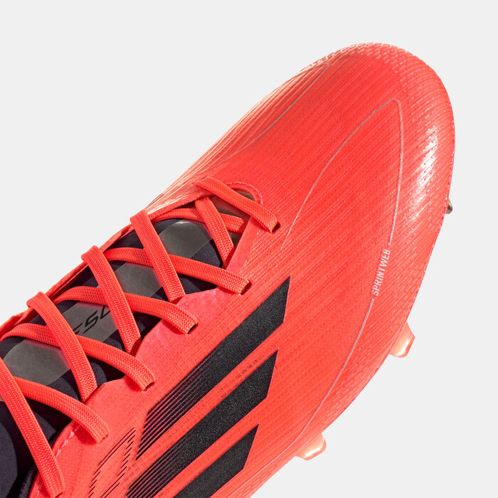 adidas Men's F50 Pro Firm Ground Football Shoes Red adidas Men's F50 Pro Firm Ground Football Shoes Red image number 5