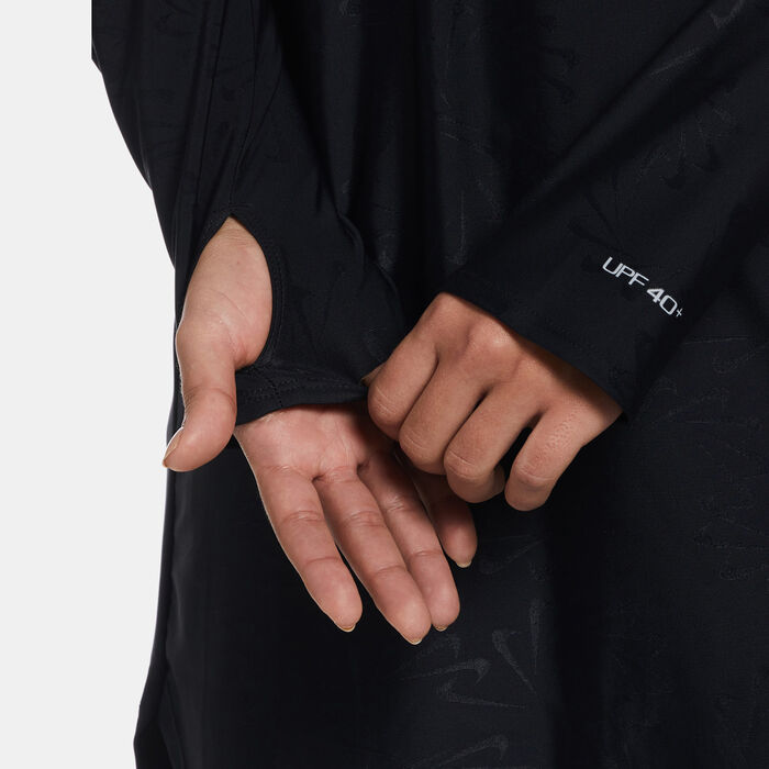 Nike Swim Women's Full Coverage Swimming Tunic Black image number 3