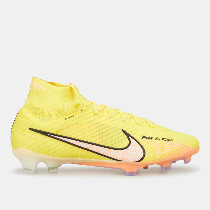 Nike Men's Zoom Mercurial Superfly 9 Elite Firm-Ground Football Shoe yellow image number 0