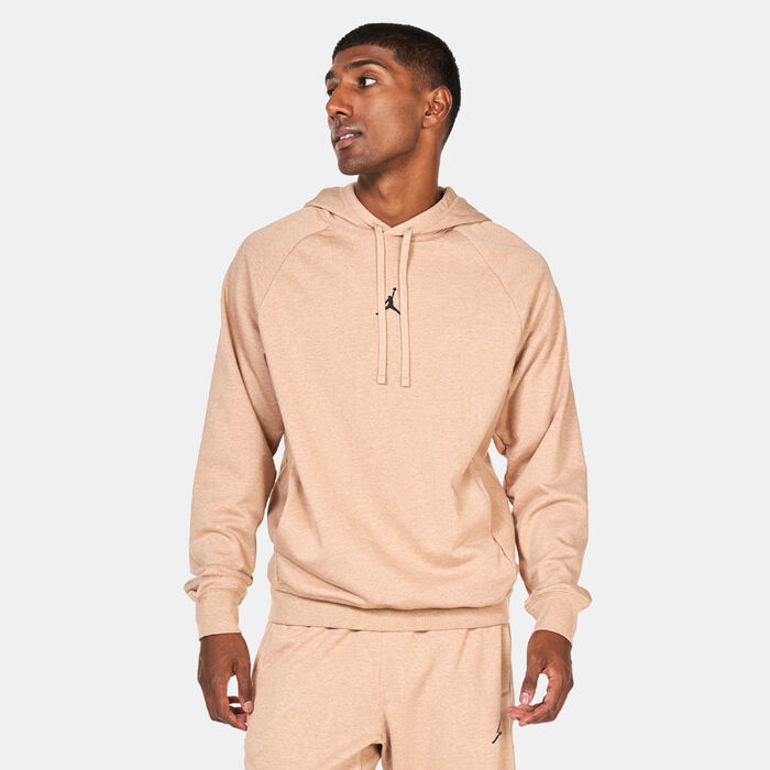 Jordan Men's Dri-FIT Sport Crossover Fleece Basketball Hoodie Beige Jordan Men's Dri-FIT Sport Crossover Fleece Basketball Hoodie Beige image number 0