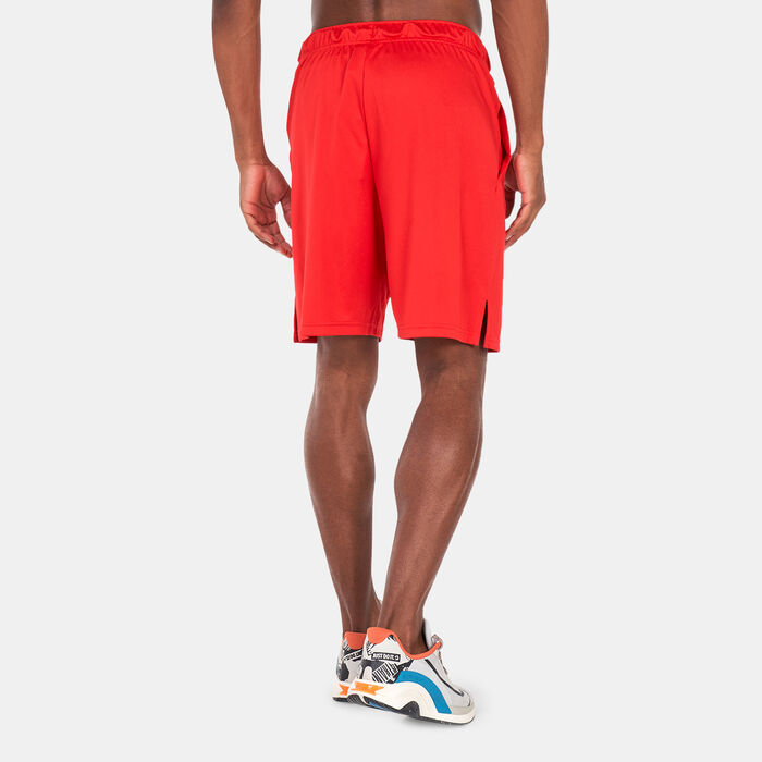 Nike Men's Dri-FIT Knit Training Shorts Red image number 1