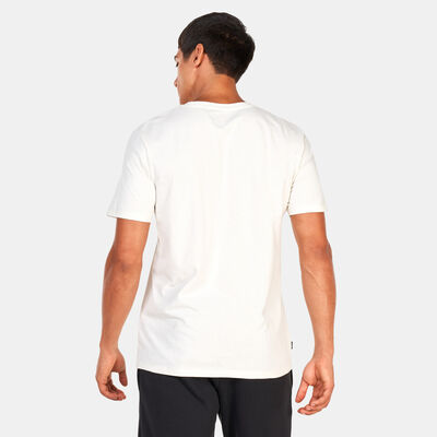 Timberland Men's Linear Logo Seasonal Camo T-Shirt White