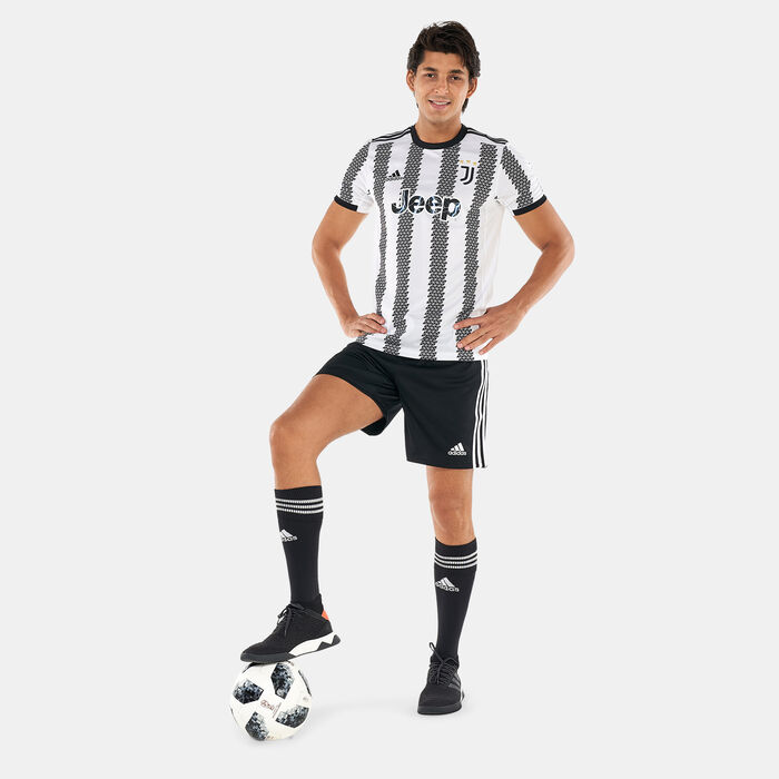 adidas Men's Juventus Away Shorts - 2022/23 Black image number 2