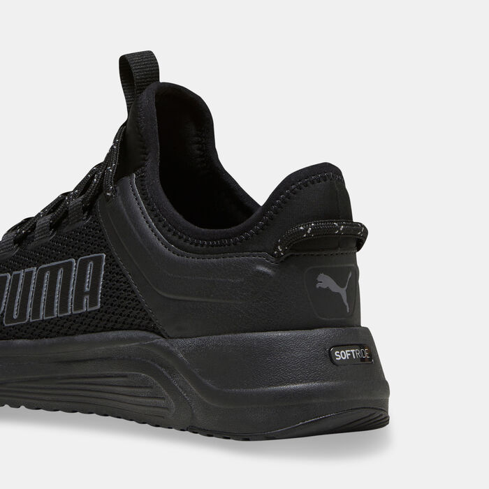 PUMA Men's Softride Astro Slip-On Running Shoes Black PUMA Men's Softride Astro Slip-On Running Shoes Black image number 4
