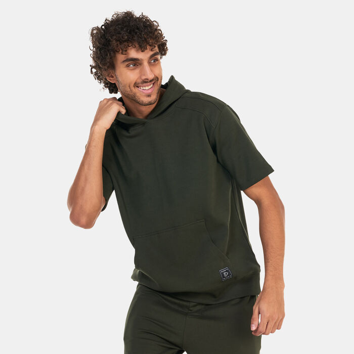 Sun and Sand Sports Men's Interlock Hoodie Green Sun and Sand Sports Men's Interlock Hoodie Green image number 0