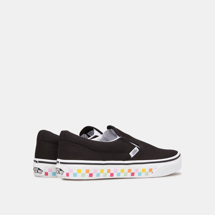 Vans Kids' Classic Slip-On Shoe Black Vans Kids' Classic Slip-On Shoe Black image number 2