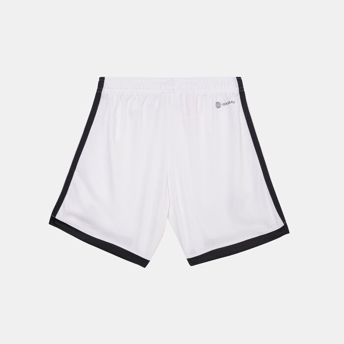 adidas Kids' Juventus Home Shorts - 2022/23 White adidas Kids' Juventus Home Shorts - 2022/23 White image number 1
