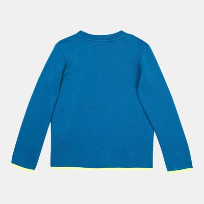 Nike Kids' Sportswear Illuminate Crew Sweatshirt Green Nike Kids' Sportswear Illuminate Crew Sweatshirt Green