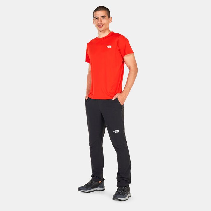The North Face Men's Reaxion Amp T-Shirt Red image number 2