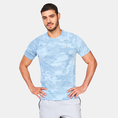 Under Armour Men's Streaker Speed Camo T-Shirt Blue Under Armour Men's Streaker Speed Camo T-Shirt Blue