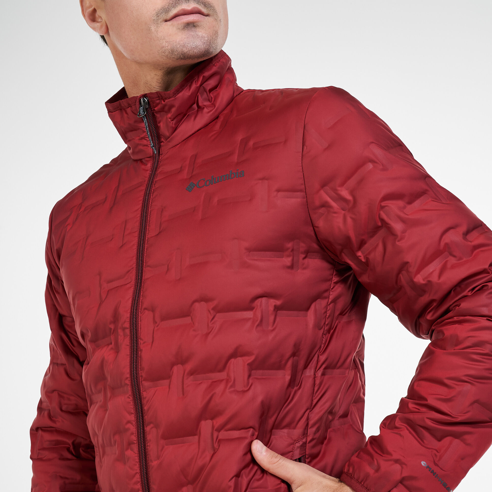 Men's Delta Ridge™ Down Jacket Red Columbia in Qatar -SSS