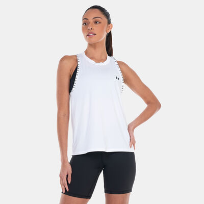 Under Armour Women's Knockout Training Tank Top White