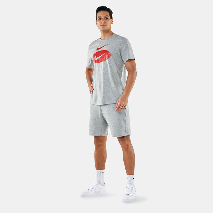 Nike Men's Sportswear Swoosh T-Shirt Grey Nike Men's Sportswear Swoosh T-Shirt Grey image number 2
