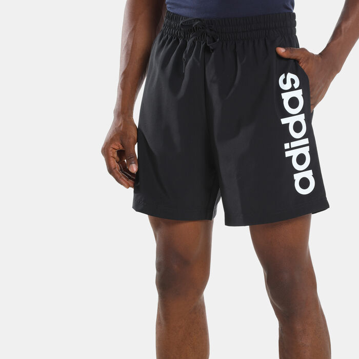 adidas Men’s AEROREADY Essentials Chelsea Linear Logo Shorts Black adidas Men’s AEROREADY Essentials Chelsea Linear Logo Shorts Black image number 3