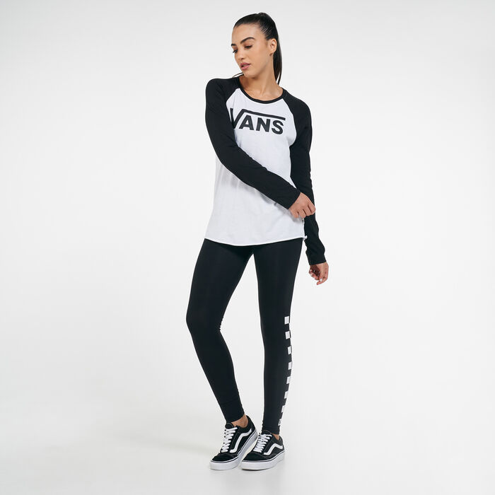 Vans Women's Flying V T-Shirt White Vans Women's Flying V T-Shirt White image number 2