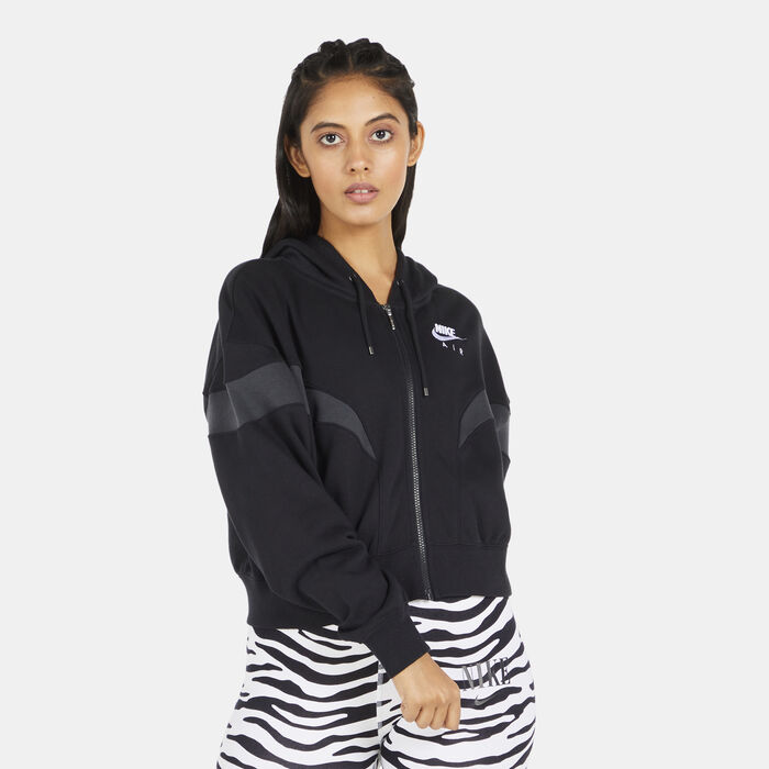 Nike Women's Sportswear Air Hoodie Black Nike Women's Sportswear Air Hoodie Black image number 0