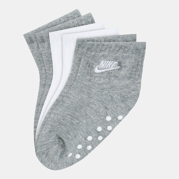 Nike Kids' Futura Gripper Socks (3 Pack) Grey image number 0