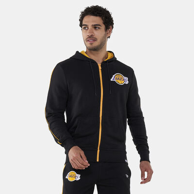 New Era Men's NBA LA Lakers Hoodie Black
