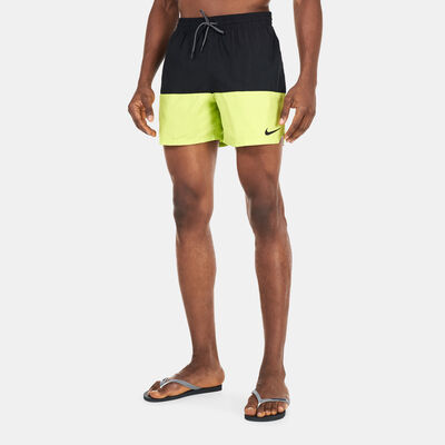 Nike Swim Men's Split Swim Trunks Green Nike Swim Men's Split Swim Trunks Green