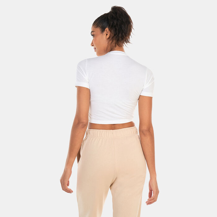 Nike Women's Sportswear Essential Crop Top White Nike Women's Sportswear Essential Crop Top White image number 1