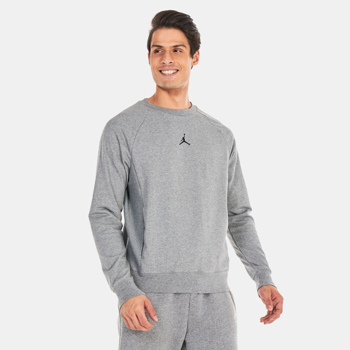 Jordan Men's Dri-FIT Sport Fleece Sweatshirt Grey Jordan Men's Dri-FIT Sport Fleece Sweatshirt Grey image number 0