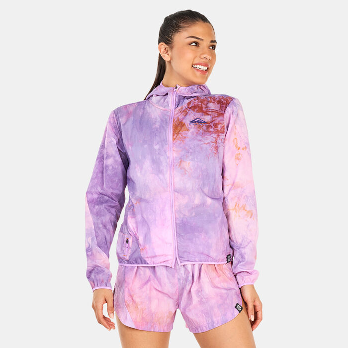 Nike Women's Repel Trail Running Jacket Pink Nike Women's Repel Trail Running Jacket Pink image number 0