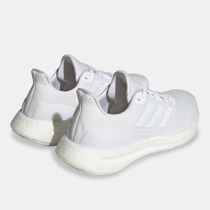 adidas Men's Pureboost 23 Running Shoes White adidas Men's Pureboost 23 Running Shoes White image number 2