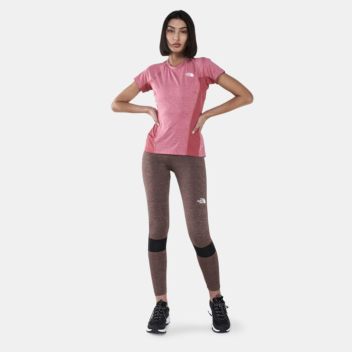 The North Face Women's Allover Print T-Shirt Pink The North Face Women's Allover Print T-Shirt Pink image number 2