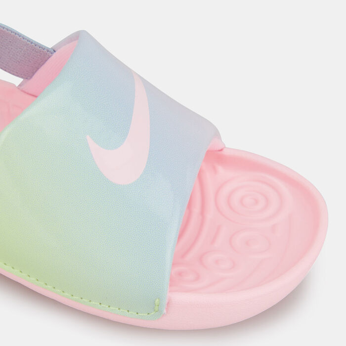Nike Kids' Kawa SE Slides Green image number 4