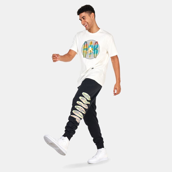 Jordan Men's Flight MVP Fleece Pants Black Jordan Men's Flight MVP Fleece Pants Black image number 2