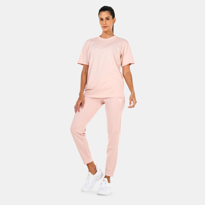 PUMA Women's Modern Sports Joggers Pink image number 2