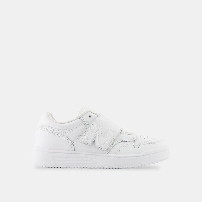 New Balance Kids' BB480 Velcro Shoes White image number 2