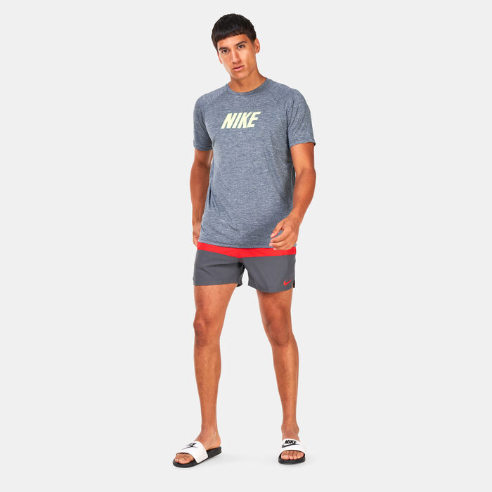 Nike Swim Men's Split Swim Trunks Red image number 2