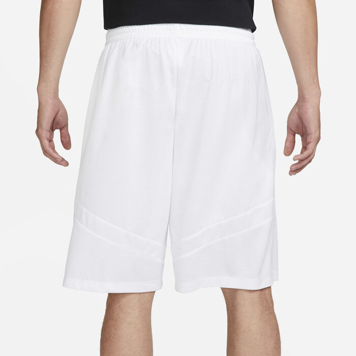 Nike Men's Icon Dri-FIT Basketball Shorts White Nike Men's Icon Dri-FIT Basketball Shorts White image number 2