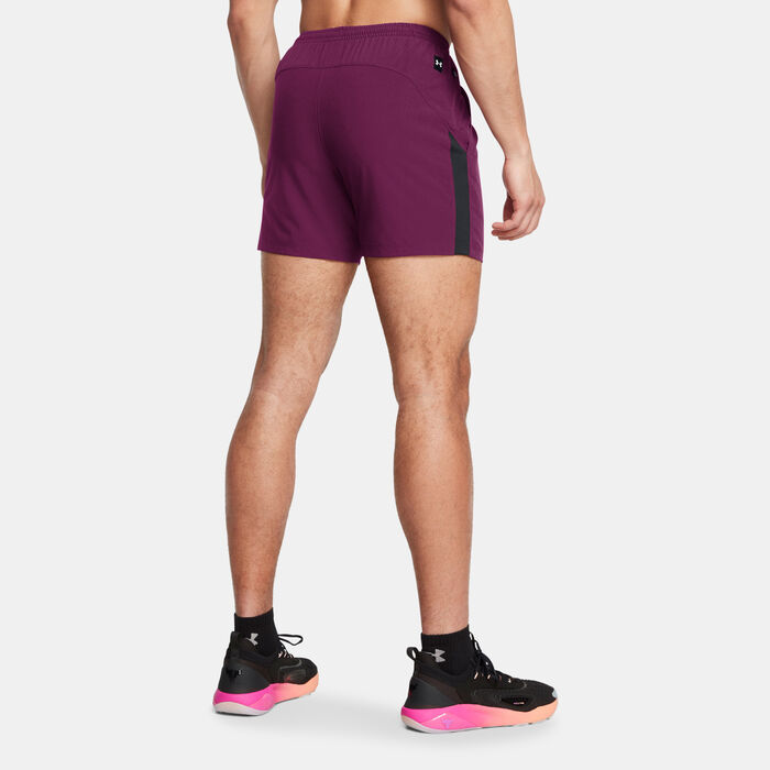 Under Armour Men's Project Rock Ultimate Training Shorts Purple Under Armour Men's Project Rock Ultimate Training Shorts Purple image number 1