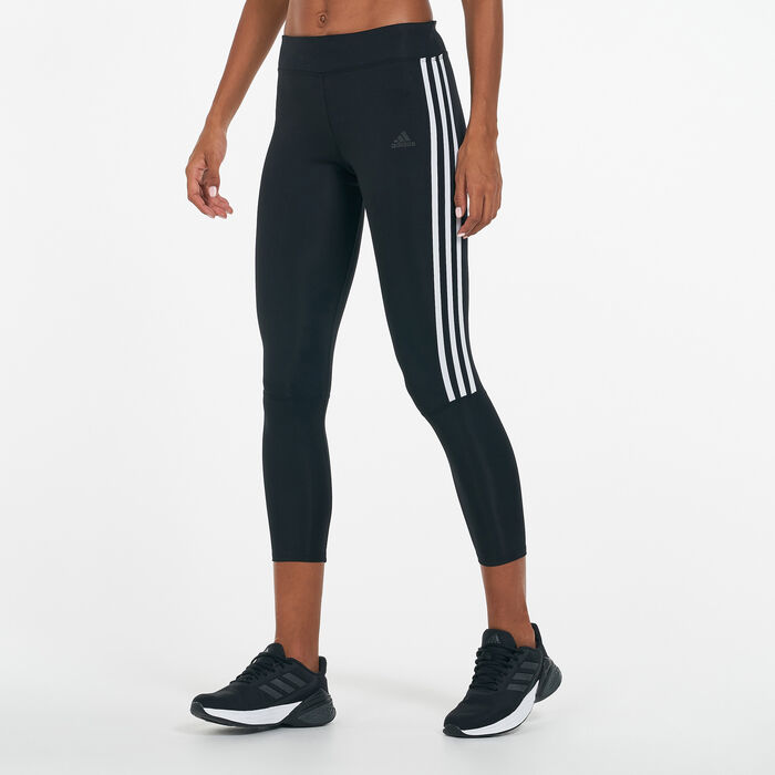 adidas Women's 3-Stripes Leggings Black adidas Women's 3-Stripes Leggings Black image number 0