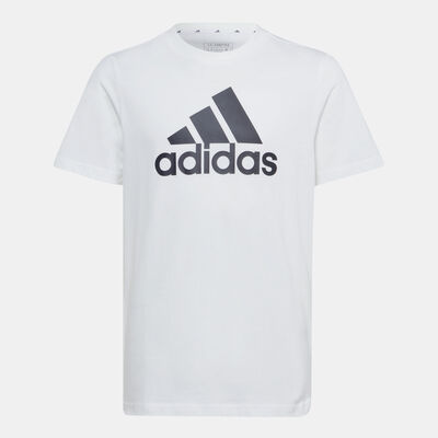 adidas Kids' Essentials Big Logo T-Shirt White
