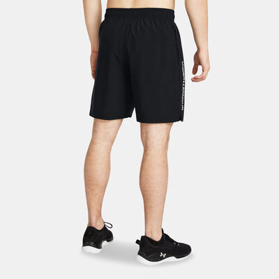 Under Armour Men's Tech Woven Wordmark Training Shorts Black