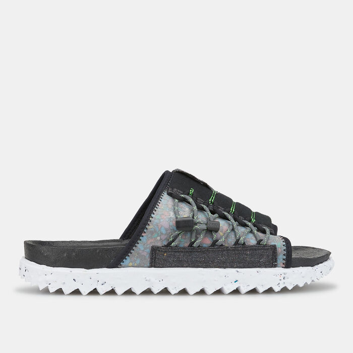 Nike Men's Asuna Crater Slides Black Nike Men's Asuna Crater Slides Black image number 1