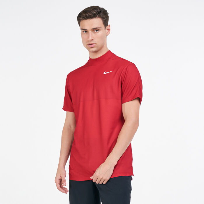 Nike Golf Men's Golf Dri-FIT Tiger Woods T-Shirt Red image number 0